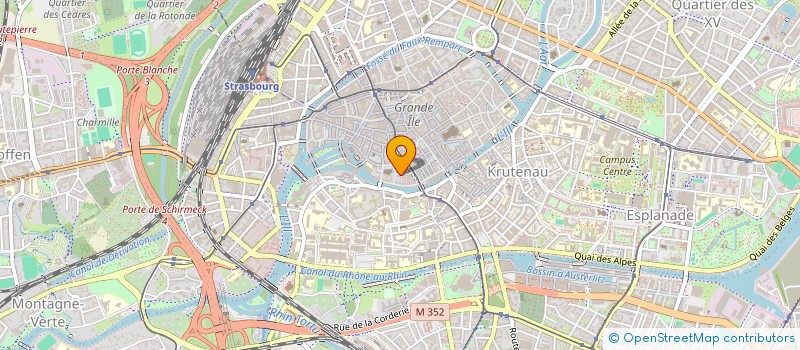 localisation de l'entreprise MADAME SYLVIA DENNI à STRASBOURG