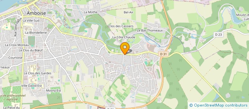 localisation de l'entreprise MADAME SYLVIA DUPIN  CHISSEAUX