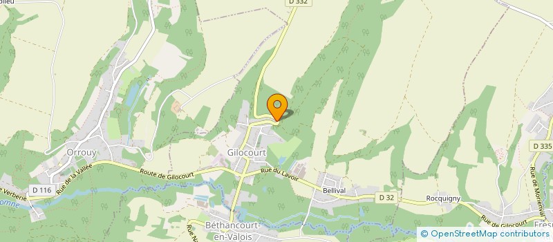 localisation de l'entreprise MADAME SYLVIA FILSTICH  GILOCOURT