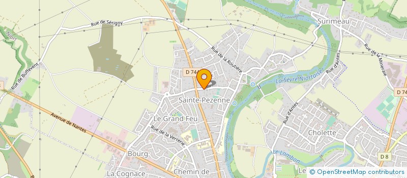 localisation de l'entreprise MADAME SYLVIA FRANCIS à NIORT