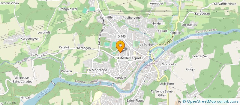 localisation de l'entreprise MADAME SYLVIA GALLY  INZINZAC-LOCHRIST