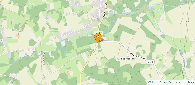 localisation de l'entreprise MADAME SYLVIA GANDON à MANSIGNE