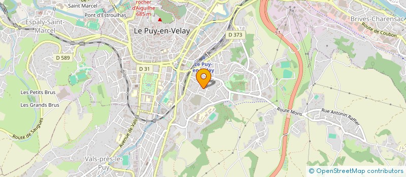 localisation de l'entreprise MADAME SYLVIA GARCIA à LE PUY-EN-VELAY