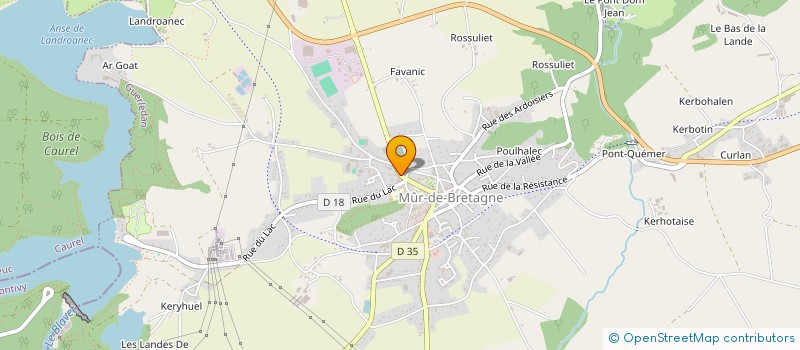 localisation de l'entreprise MADAME SYLVIA GILET  GUERLEDAN