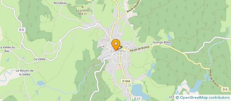 localisation de l'entreprise MADAME SYLVIA HAIM à LORMES