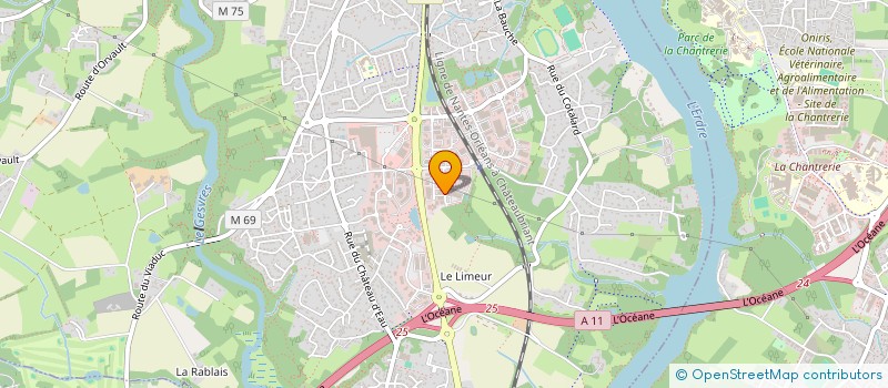 localisation de l'entreprise MADAME SYLVIA HAMLET à LA CHAPELLE-SUR-ERDRE