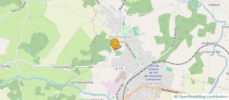localisation de l'entreprise MADAME SYLVIA HENNEBO à TERRES-DE-HAUTE-CHARENTE