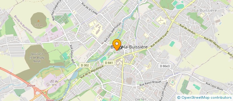 localisation de l'entreprise MADAME SYLVIA HERMANT  BRUAY-LA-BUISSIERE