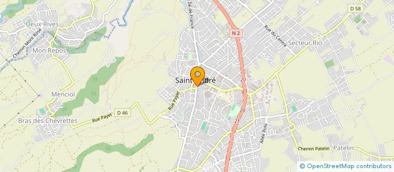 localisation de l'entreprise MADAME SYLVIA HOAREAU à SAINT-ANDRE