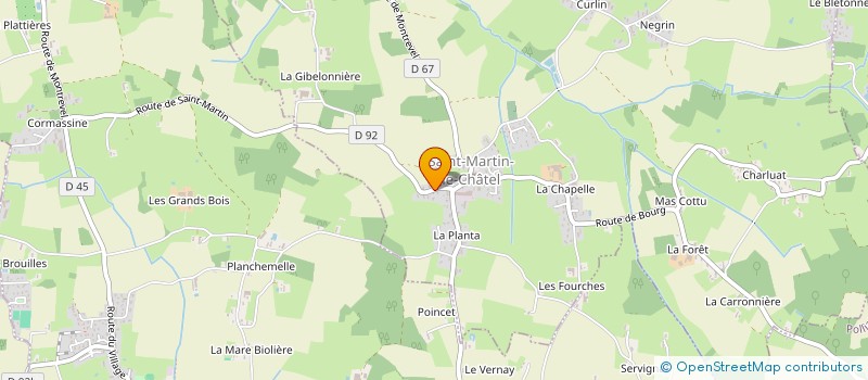 localisation de l'entreprise MADAME SYLVIA KOCKSCH  SAINT-MARTIN-LE-CHATEL