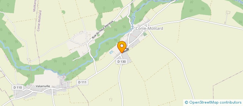 localisation de l'entreprise MADAME SYLVIA KOUE VANIE à CONIE-MOLITARD
