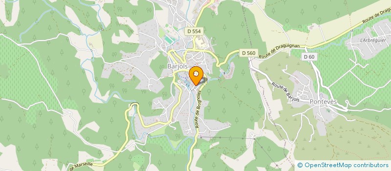 localisation de l'entreprise MADAME SYLVIA LADIC à BARJOLS