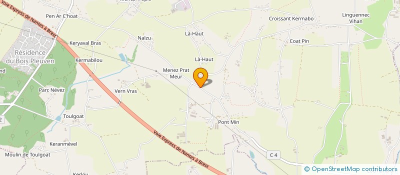 localisation de l'entreprise MADAME SYLVIA LAMANDE  SAINT-YVI