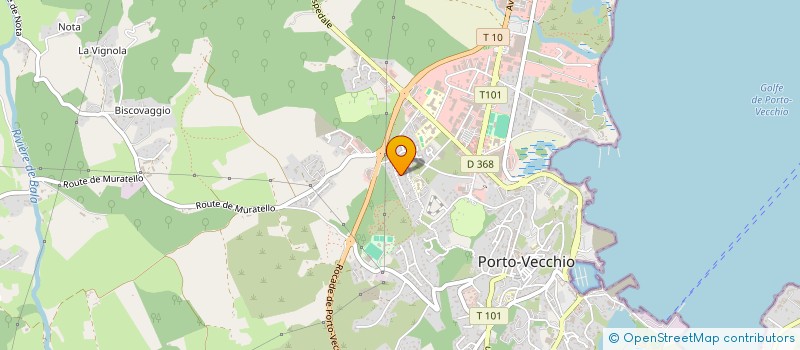 localisation de l'entreprise MADAME SYLVIA LAURENTI à PORTO-VECCHIO