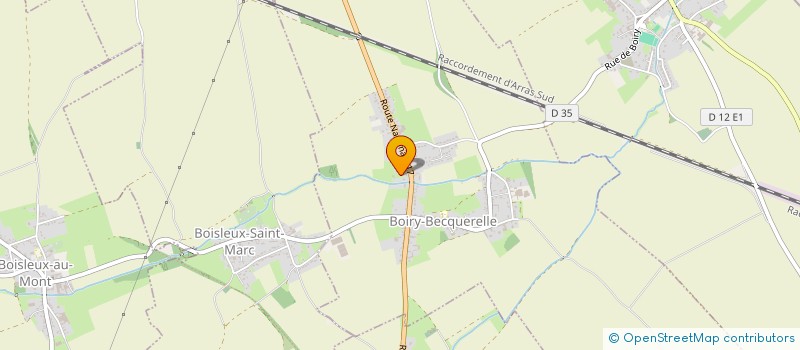 localisation de l'entreprise MADAME SYLVIA LE CAER  BOISLEUX-SAINT-MARC