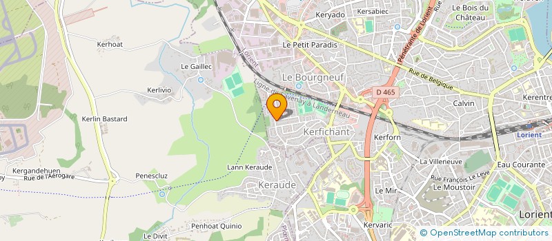 localisation de l'entreprise MADAME SYLVIA LECOMTE à LORIENT