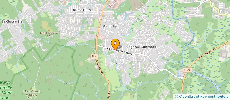 localisation de l'entreprise MADAME SYLVIA LEGROS  MATOURY