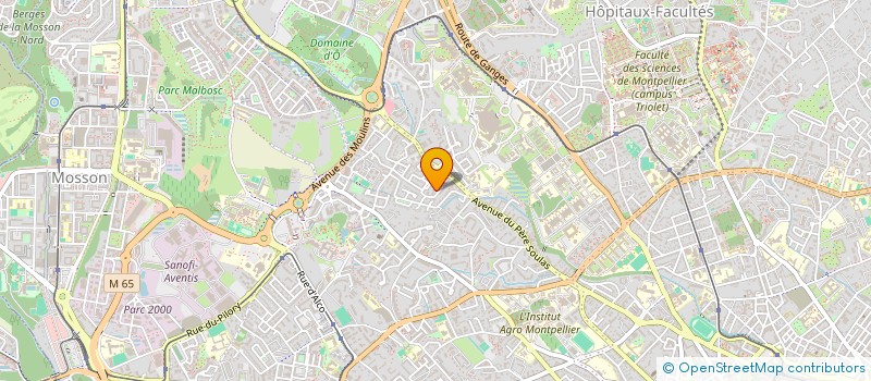 localisation de l'entreprise MADAME SYLVIA LOPEZ à MONTPELLIER