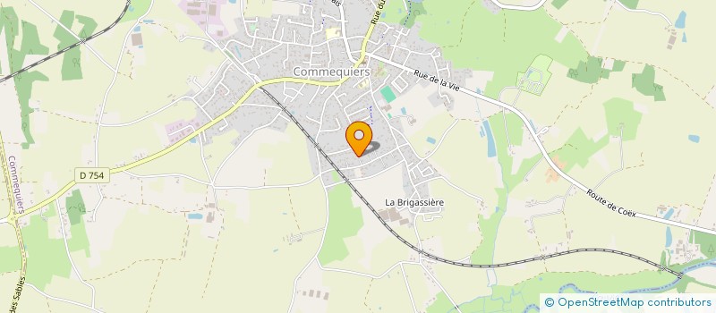 localisation de l'entreprise MADAME SYLVIA LOPEZ GONZALEZ  COMMEQUIERS