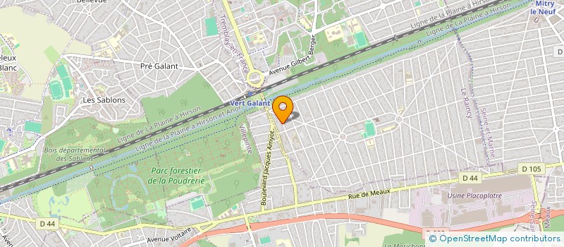 localisation de l'entreprise MADAME SYLVIA LOUIS-AMEDEE  CHATENAY-MALABRY