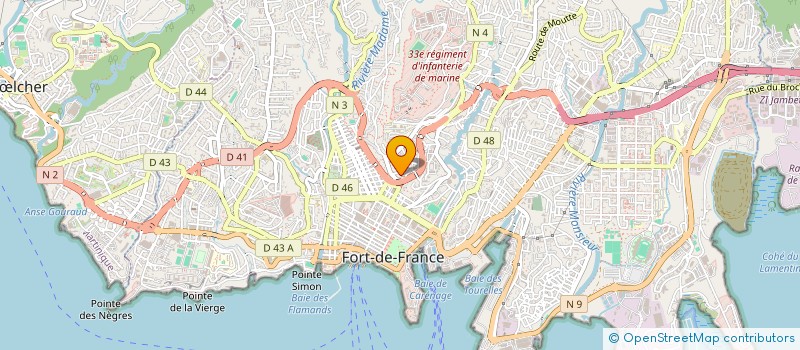 localisation de l'entreprise MADAME SYLVIA MARINE  FORT-DE-FRANCE