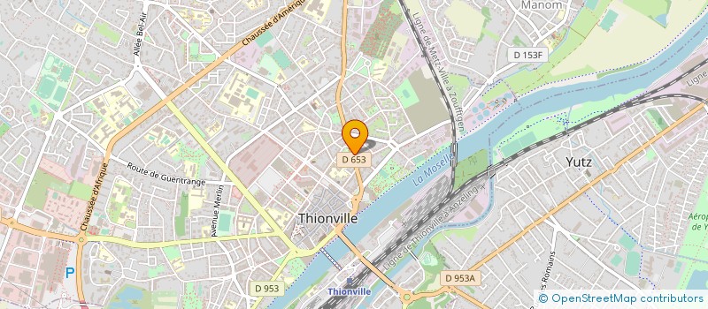 localisation de l'entreprise MADAME SYLVIA MARTINEZ CANTERO  THIONVILLE