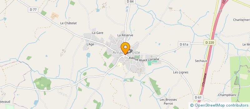 localisation de l'entreprise MADAME SYLVIA MAZEIRAS à ARNAC-LA-POSTE