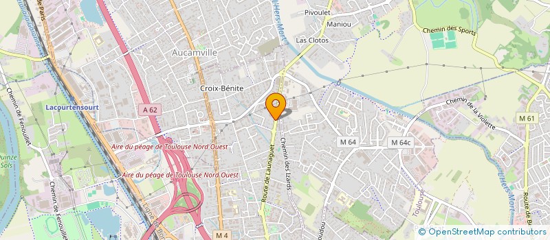 localisation de l'entreprise MADAME SYLVIA MEUNIER  TOULOUSE