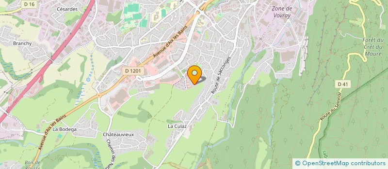 localisation de l'entreprise MADAME SYLVIA NOGUES  ANNECY