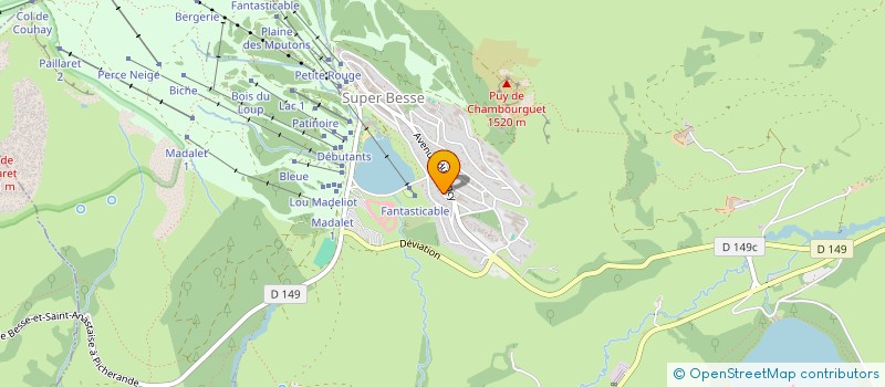 localisation de l'entreprise MADAME SYLVIA OLIVEIRA  BESSE-ET-SAINT-ANASTAISE