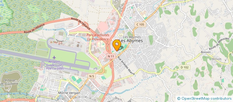 localisation de l'entreprise MADAME SYLVIA ORSOLLE à LES ABYMES