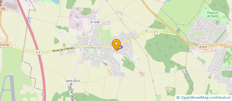 localisation de l'entreprise MADAME SYLVIA PACHALGIKIAN  JANNEYRIAS