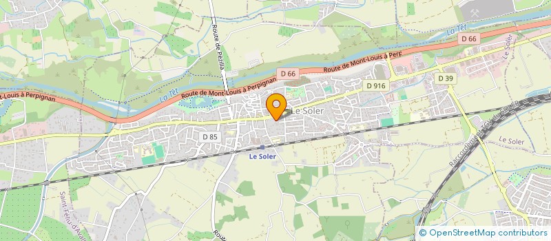 localisation de l'entreprise MADAME SYLVIA PASANAU  LE SOLER