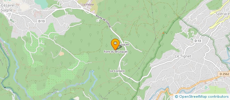localisation de l'entreprise MADAME SYLVIA PASQUET à SAINT-CEZAIRE-SUR-SIAGNE