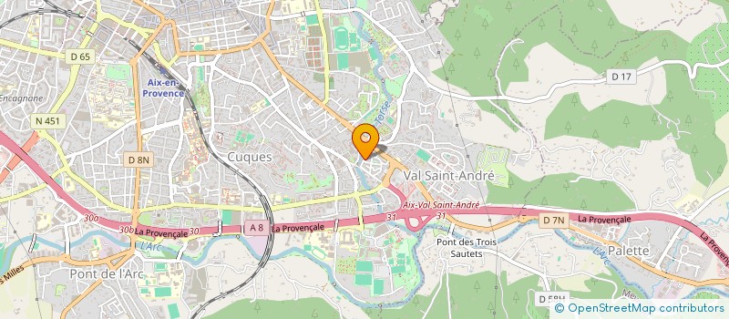 localisation de l'entreprise MADAME SYLVIA PAULA ANTAS BISPO à AIX-EN-PROVENCE