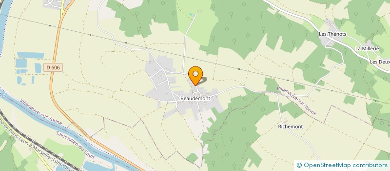 localisation de l'entreprise MADAME SYLVIA PAVLU à VILLENEUVE-SUR-YONNE