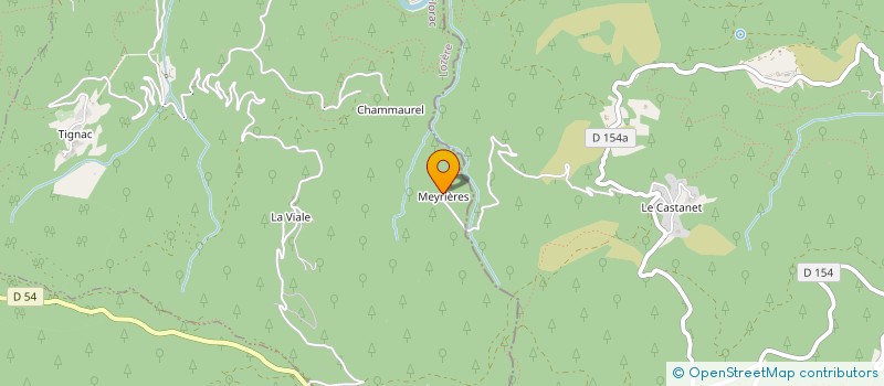 localisation de l'entreprise MADAME SYLVIA PERRIER  LE COLLET-DE-DEZE