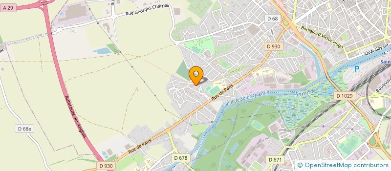 localisation de l'entreprise MADAME SYLVIA PIERAZZI à SAINT-QUENTIN