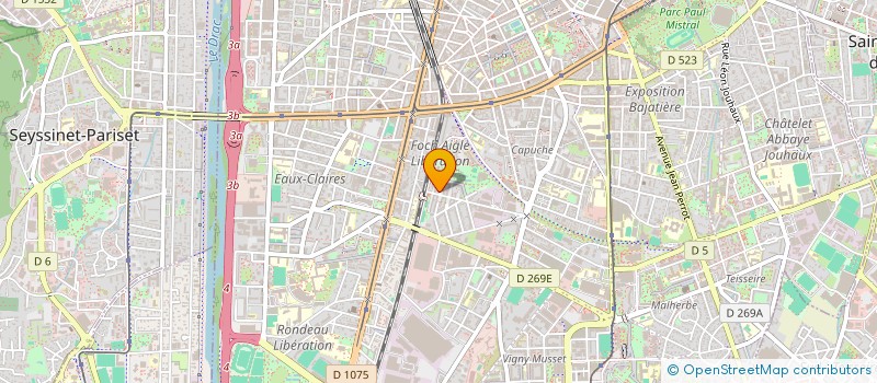 localisation de l'entreprise MADAME SYLVIA PIERROT  GRENOBLE