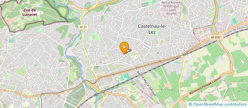 localisation de l'entreprise MADAME SYLVIA POLI à CASTELNAU-LE-LEZ