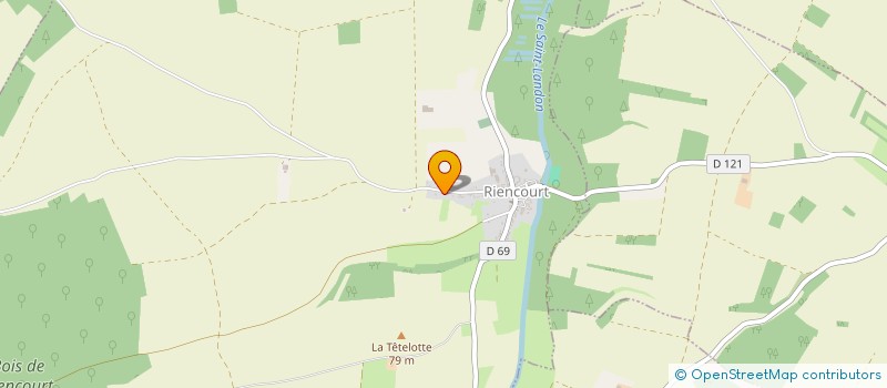 localisation de l'entreprise MADAME SYLVIA POLLET  RIENCOURT