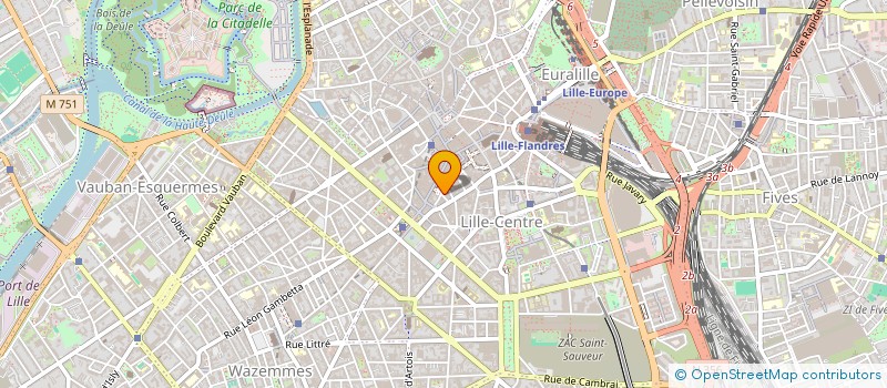localisation de l'entreprise MADAME SYLVIA ROBERT à LILLE