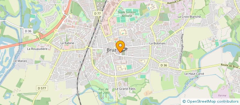 localisation de l'entreprise MADAME SYLVIA ROBINARD  BRUZ