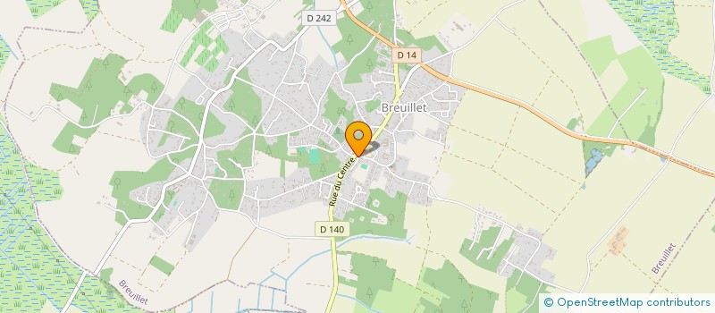 localisation de l'entreprise MADAME SYLVIA ROCHETEAU à BREUILLET