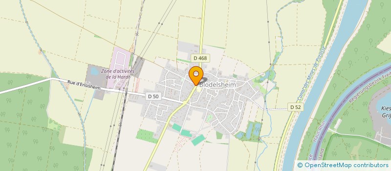 localisation de l'entreprise MADAME SYLVIA SERNA  BLODELSHEIM