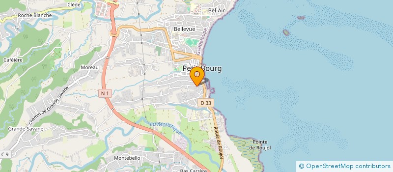 localisation de l'entreprise MADAME SYLVIA SINITAMBIRIVOUTIN  PETIT-BOURG