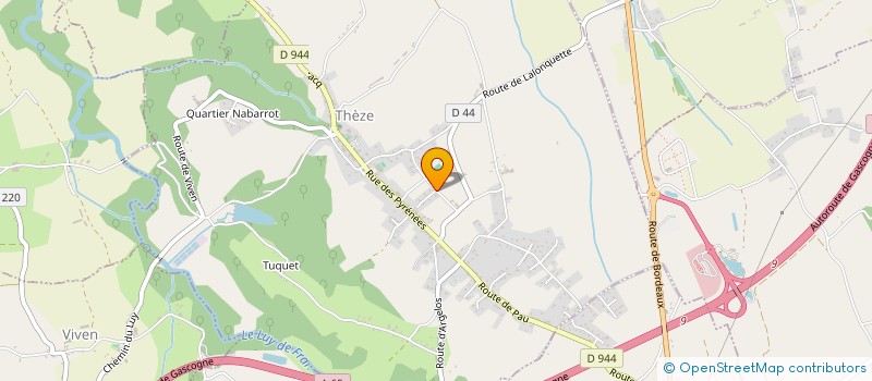 localisation de l'entreprise MADAME SYLVIA SWIERKOWSKI  THEZE