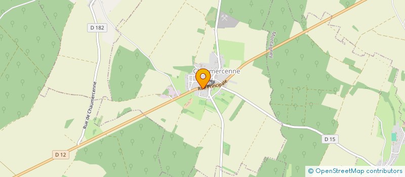 localisation de l'entreprise MADAME SYLVIA TRIBOULET  CHAUMERCENNE