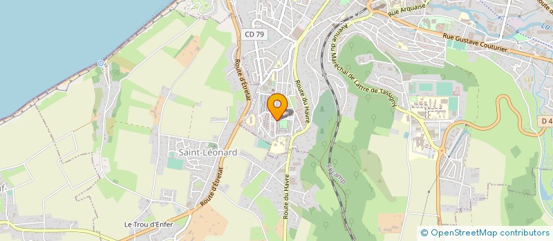 localisation de l'entreprise MADAME SYLVIA TURGIS à FECAMP