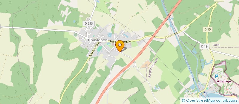 localisation de l'entreprise MADAME SYLVIA TURLINI  CHAVIGNON